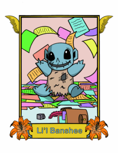 Banshee Colouring Book