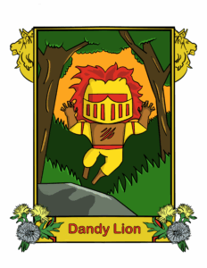 Dandy Lion Colouring Book
