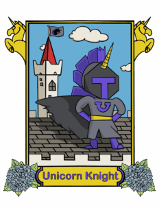Unicorn Knight Color Book